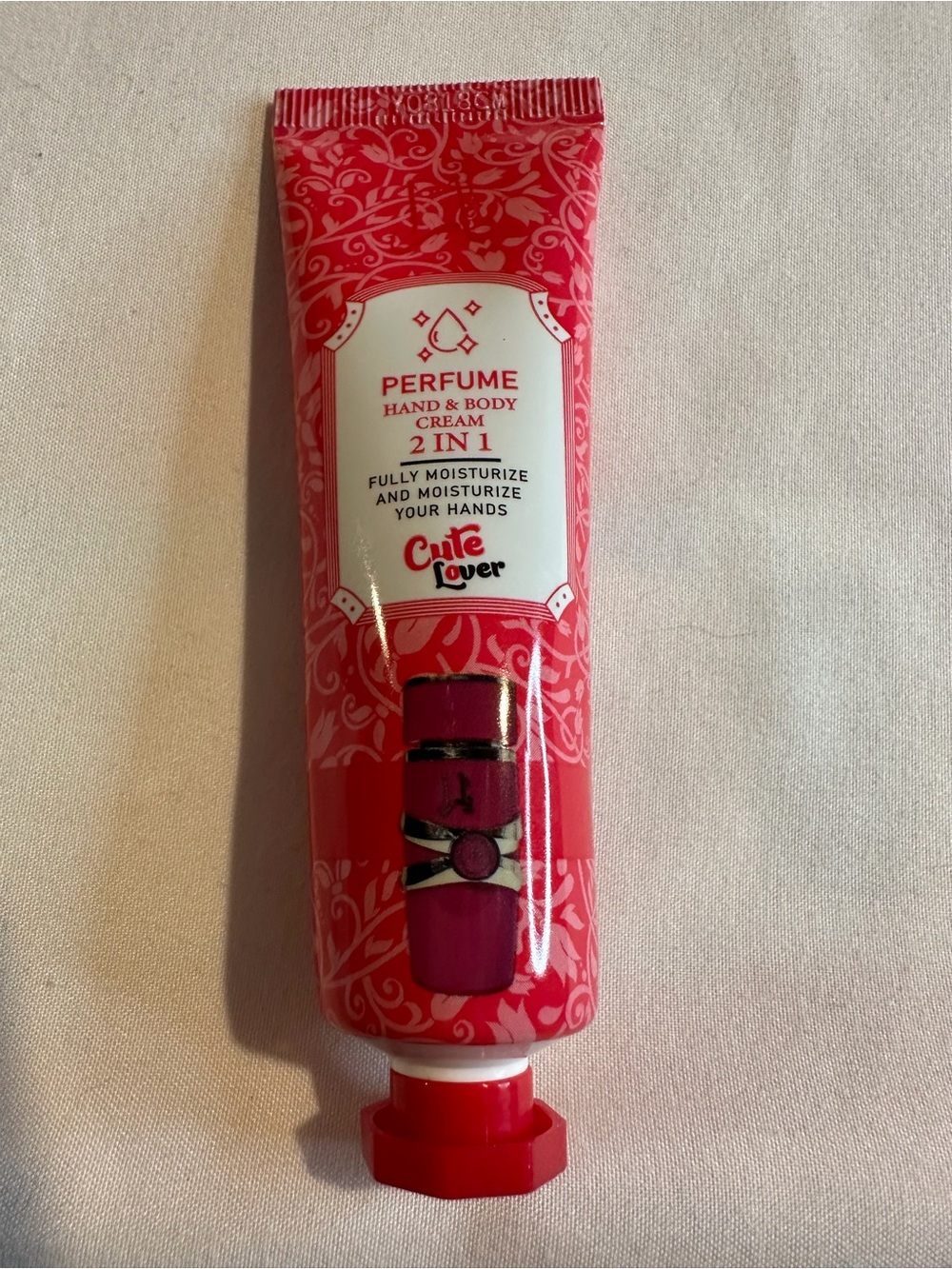 Perfume Hand & Body Cream - candy pink scent lataffa